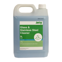 Commercial Glass Cleaner | Stainless Steel Cleaner Concentrate | 5L | Jantex FS412