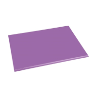 Commercial Chopping Board | High Density Purple Cutting Board | Small 305x229x12mm | Hygiplas FX100
