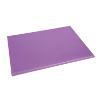 Commercial Chopping Board | High Density Purple Cutting Board | Large 600x450x25mm | Hygiplas FX104