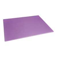 Commercial Chopping Board | Low Density Purple Cutting Board | 600x450x10mm | Hygiplas FX108