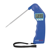Colour Coded Thermometer | Blue Food Thermometer | Temperature Monitor | Hygiplas Easytemp FX146