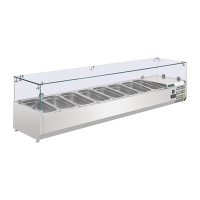 Commercial Refrigerated Counter Top Servery | Prep Unit | 8x 1/4GN Capacity | Polar G610