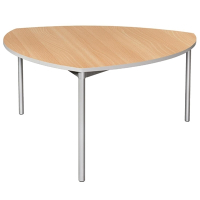 Indoor Dining Table | Shield Table | 1500mm Beech Effect | Gopak Enviro GE963