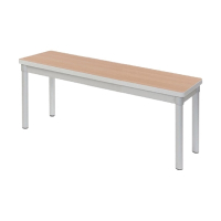 Indoor Dining Bench | Beech Effect Bench | 1000mm Size | Gopak Enviro GE969
