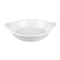 Mini Round Eared Dish | Small Porcelain Dish | 180ml Capacity | Churchill GF319