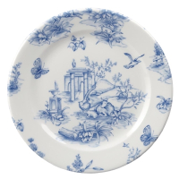 Vintage Print Tea Plates | Churchill Plates | Prague Toile Design | 170mm | Churchill GF616