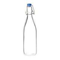 Glass Water Bottles | Reusable Drink Bottles | 0.5 Litre Capacity | Olympia GG929
