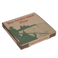 Compostable Pizza Boxes | Biodegradable Food Packaging | 12 Inch | GG998
