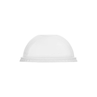 Compostable Cold Cup Domed Lids | Eco-Friendly Disposable Lids | 340ml/12oz & 455ml/16oz | Vegware GH016
