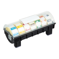 Removable Food Labels | Colour Coded Day Labels | Date Labels with Dispenser | Vogue GH473