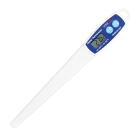 Digital Water Resistant Thermometer | Food Temperature Probe | Commercial Kitchen Tool | Hygiplas GH628