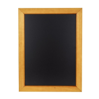 Wall-Mounted Chalkboard | Menu Board | 450 x 600mm | Olympia GH879