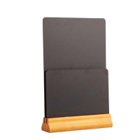 Double Blackboard Menu Holder | Table Top Chalk Board | Restaurant Menu Display | Olympia GJ096