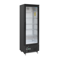 Commercial Back Bar Cooler | Upright Bottle Fridge | Hinged Door 307 Litre | Polar GJ447