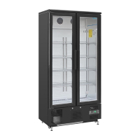 Commercial Upright Back Bar Cooler | Bar Fridge | 490 Litre Capacity | Hinged Doors | Polar GJ449