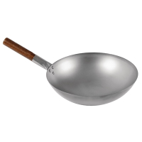 Round Bottom Wok | Chinese Cooking Wok | 330mm Diameter | London Wok GJ495