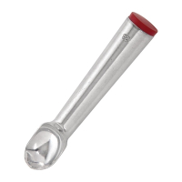 Commercial Ice Cream Scoop | 1.5oz Capacity | Red Cap | Vogue GJ542