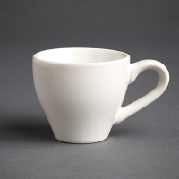 Espresso Cups | Cafe Cups | 100ml 3.5oz White | Olympia GK071