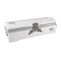 Professional Cling Film Dispenser | Wrapmaster Duo 18in | Hygienic Food Wrap System | Wrapmaster GM213