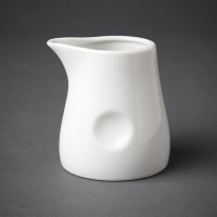 Dimpled Milk Jug | Stainless Steel Milk Pitcher | 170ml Capacity | Olympia GM367