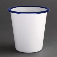 Enamel Tumbler | Metal Mug | 310ml Capacity | Olympia GM515