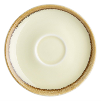 Cappuccino Saucer | Coffee Cup Saucer | Sandstone Tableware | 160mm | Olympia Kiln GP333