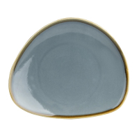Triangular Side Plate | Kiln Collection Tableware | Ocean Blue 165mm | Olympia GP341