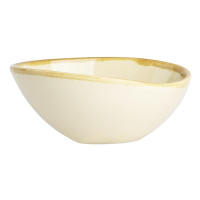 Kiln Bowl | Ceramic Serving Bowl | Sandstone 165mm | Olympia GP461