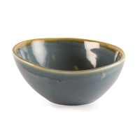 Kiln Bowl | Ceramic Serving Bowl | Ocean Blue 165mm | Olympia GP464