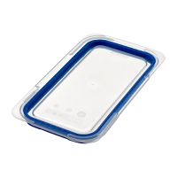 Commercial GN 1/3 Container Lid | Blue ABS Gastronorm Cover | Food Storage | Araven GP582