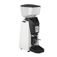 Commercial Coffee Grinder | On-Demand Espresso Grinder | White Finish | Santos 59WA GP748
