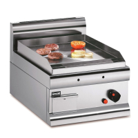 Commercial Gas Countertop Griddle | Steel Plate Griddle | Catering Equipment | Lincat GS4 Silverlink 600