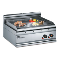 Commercial Gas Griddle | Steel Plate Griddle | Heavy Duty Countertop Cooking | Lincat GS7