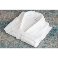 White Bathrobe | Comfort Langley Robe | Hotel Quality Towelling | Mitre GT786-L