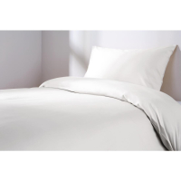Kick Pleat Valance | Bed Skirt | White Super King Size | Mitre Essentials GT878