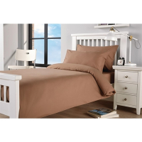 Duvet Cover | Mocha Double Bedding | Spectrum | Mitre Essentials GU215