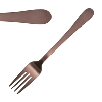 Dessert Fork | Copper Plated Cutlery | 18/0 Stainless Steel | Olympia Cyprium HC343