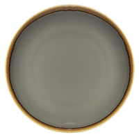 Round Coupe Plate | Kiln Collection | Smoke 280mm | Olympia HC386