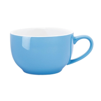 Cafe Coffee Cup | Porcelain Coffee Cup | 228ml Capacity | Blue | Olympia HC403