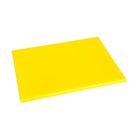 High Density Chopping Board | Yellow Cutting Board | Small Kitchen Board | Hygiplas HC868