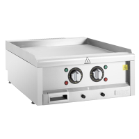 Commercial Electric Griddle | Dual Zone Griddle | 600mm 4.5kW Single Phase | Buffalo HT755