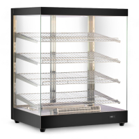 Commercial Hot Food Display Cabinet | Food Warmer Display | 318L 4-Shelf Unit | Easy HW-318