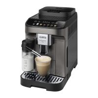 Commercial Bean to Cup Coffee Machine | Fully Automatic Espresso Maker | Titanium & Black | De'Longhi Magnifica Evo ECAM29 HW185