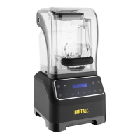 Commercial Bar Blender | Digital Silent Blender | 1.8L Capacity | Buffalo HX583