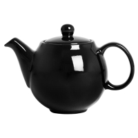 Commercial Teapot | Café Teapot | Black 450ml | 2 Pack | Olympia HX799