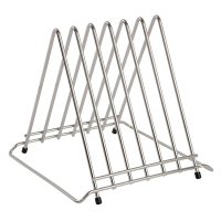 Triangle Chopping Board Rack | Cutting Board Storage | Multi-Board Holder | Hygiplas J027