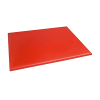 Extra Large High Density Chopping Board | Red Cutting Board | 2.5cm Thick | Hygiplas J047