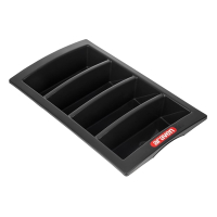 Stackable Cutlery Tray | Kitchen Organizer | 4-Compartment Storage | Araven J284