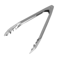 Commercial Catering Tongs | Kitchen Utility Tongs | 10-inch | Vogue J608