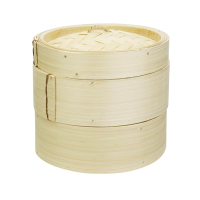 Bamboo Food Steamer | Traditional Steaming Basket | 152mm Diameter | Vogue K302